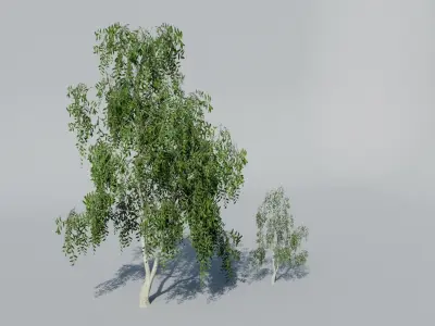 Low Poly Tree Pack Low-poly 3D model buy