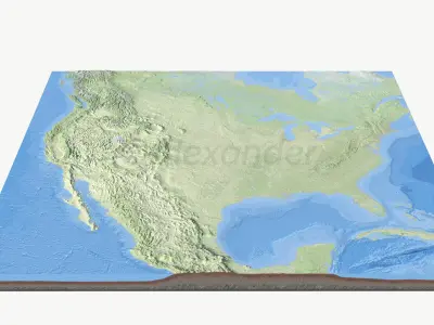  Usa Premium quality topo map 