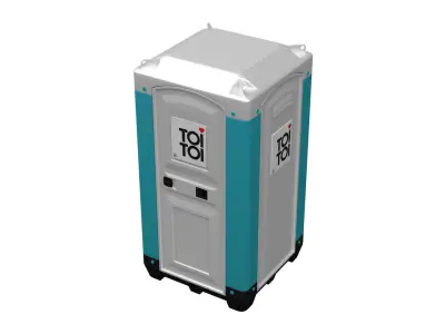 Toi Toi Portable Toilet 3D model