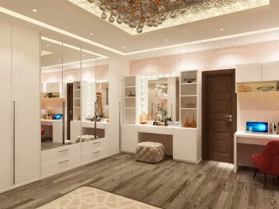 RESIDENCE BED ROOM 3D model