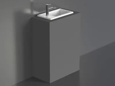 Basin Sink 39 3D model