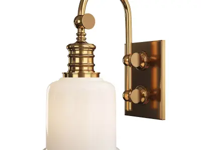  Keswick Sconce Low-poly 3D model