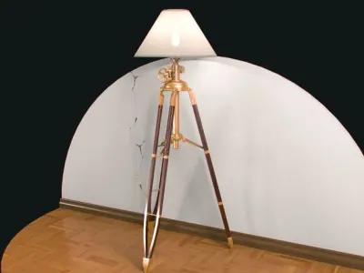 Tripod floor lamp 3D model