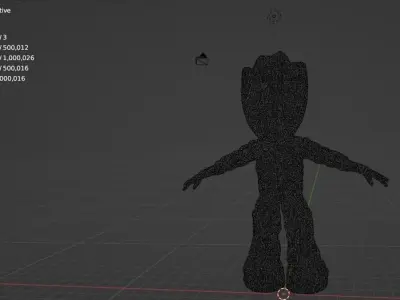 Baby Groot  3D model