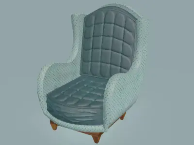 Prada armchair Free 3D model