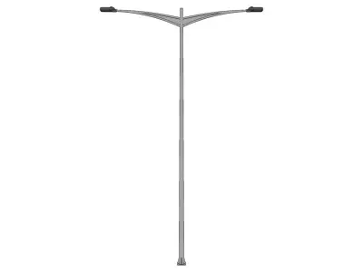 Lamp Post - Light Pole - Light Post - Street Light 16 3D model