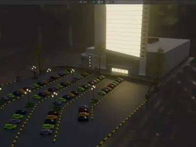 Dolmen Mall 3D model