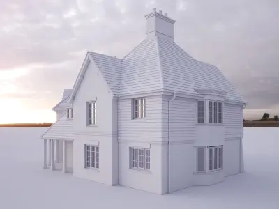 British House Bosc Apartment 2 3D model