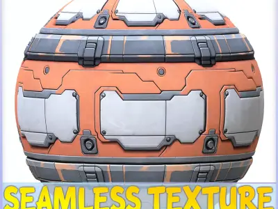 SciFi Seamless Texture Texture 11