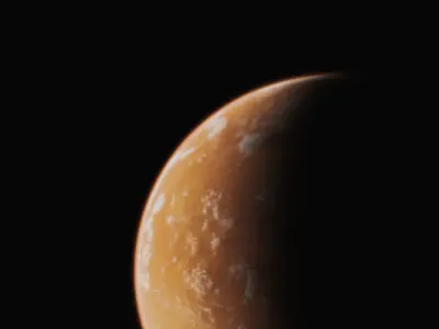32k Photorealistic Mars for Blender 3D model