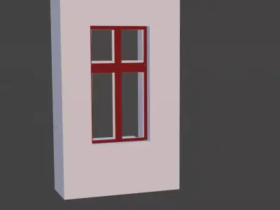  russian window 3D model