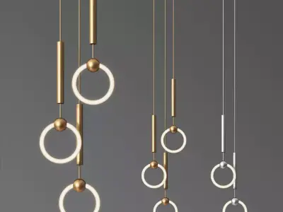 Light Ring Lee Broom 3D model