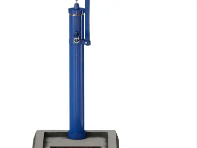 Outdoor water column 3D model