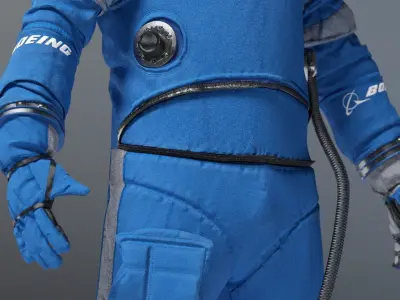 SPACESUIT Boeing Starliner 3D model
