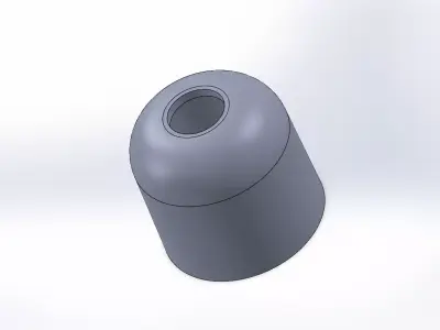 45390 trunk lid bumper door 3D print model