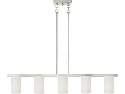 Delvin Light Kitchen Island Linear Pendant - 2 Colour 3D model