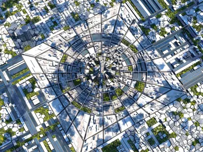 Future City HD 2019 V 2 3D model