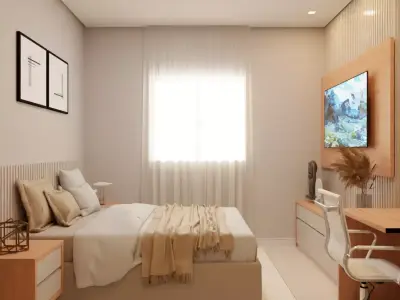 Bedroom 3D model 18