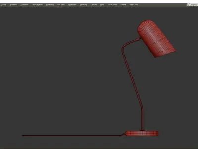  Caden Desk Lamp Low-poly 3D model