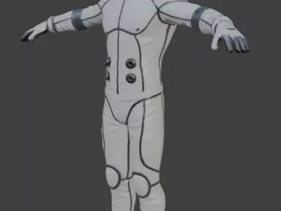 Astronaut Spacesuit 3D Model 3D model