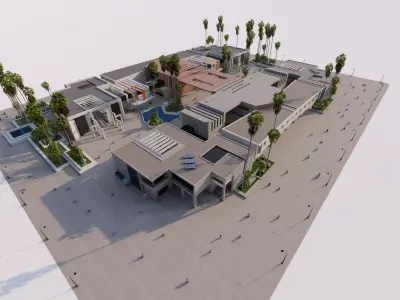 School-University High School 3D model