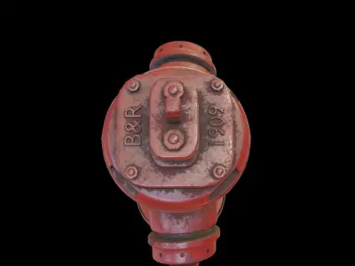 Old Hydrant 3D model