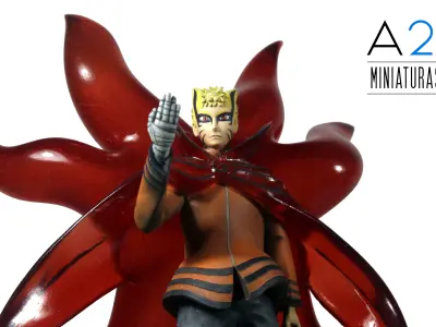 Naruto Baryon Mode 3D print model