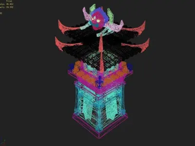 Game Gang Construction - Arrow Tower 3D model