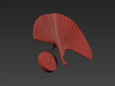 Wall lamp 3D model 45