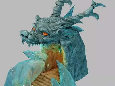 Tongtianhe - ice dragon cave 01 3D model
