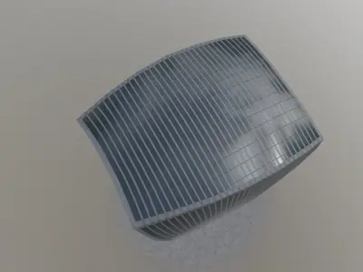 London Walkie Talkie Low-poly 3D model