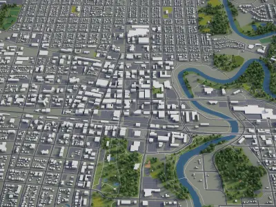 Fargo  Low-poly 3D model