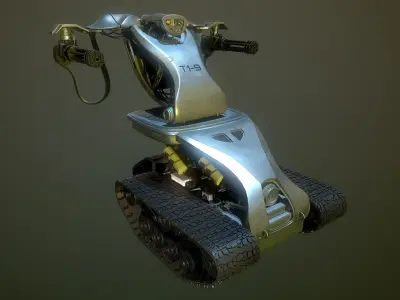 T1 Terminator 3D model