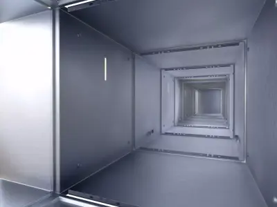 Inside Air Vent Shaft M1 3D model