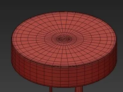 orbital circular pendant light - 3D model