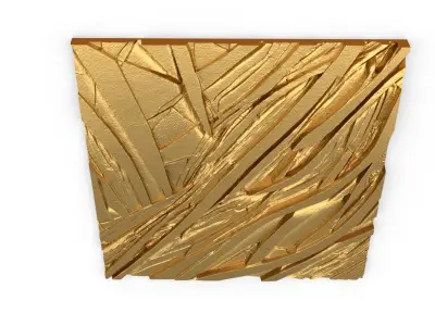 decor set ornament wall panel Printable 01 3D print model