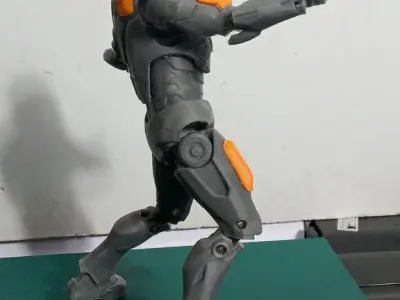 Iron Man Mark-VII Scale 1-10 Articulated Figure 3D print model