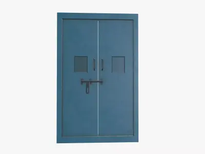 Metal Door 3D model