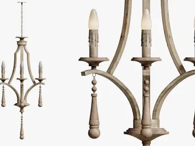 CHANDELIER SCANDINAVIA 3D model