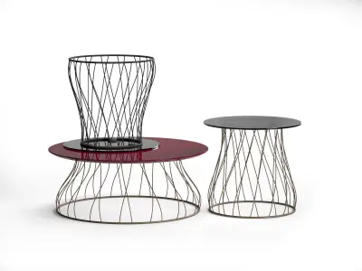 Rodeo Small Tables 3D model