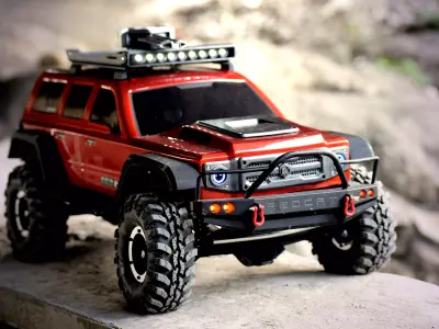 Redcat Everest Gen7 modded all components 3D print model