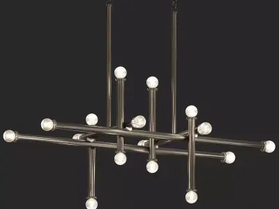 Jonathan Adler Milano 16 Light Chandelier 3D model purchase