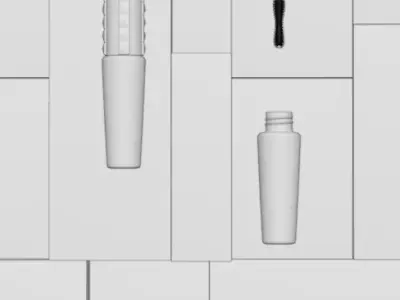 High End Realistic Cosmetic Rendering Scene for Blender v5 3D model