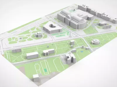 The Grand Palace France 3D model