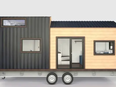 Tiny House 02 3D model