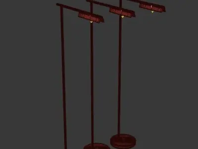 Astrolighting fold 3D model