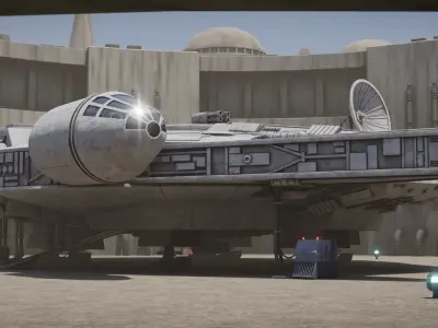 Millennium Falcon 3D model