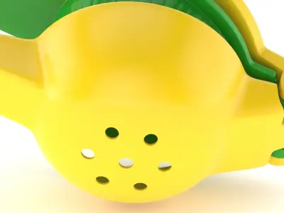 Metal Lemon Lime Squeezer 3D model