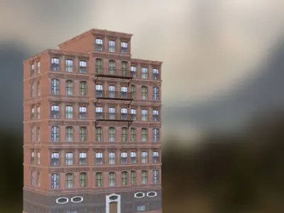 classic building 2 3D print model