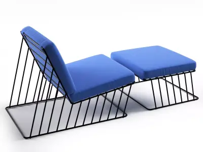 Wired Italic Lounge 3D model